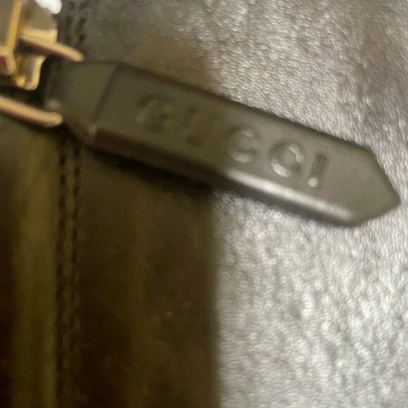 $1869 Gucci Dionysus tall Elegant black boots Sz 37.5 Sz 7.5 New with Box - Picture 9 of 13